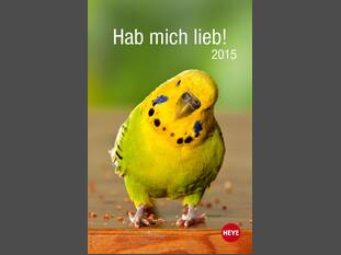 Hab mich lieb Wellensittiche