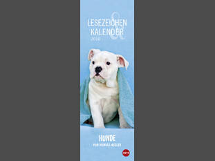 Hunde Lesezeichen &amp; Kalender 2016