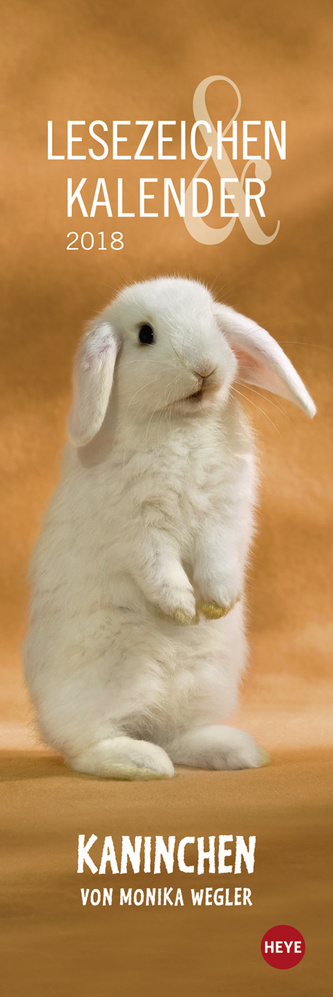 Lesezeichen & Kalender Kaninchen 2018