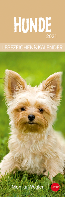 Hunde Lesezeichen &amp; Kalender 2021