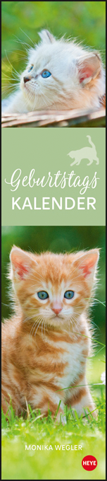 Katzen Geburtstagskalender (immerwärend)